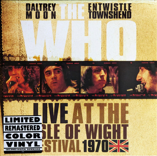 WHO, THE LIVE AT THE ISLE OF WIGHT (LTD GOLD 3LP)