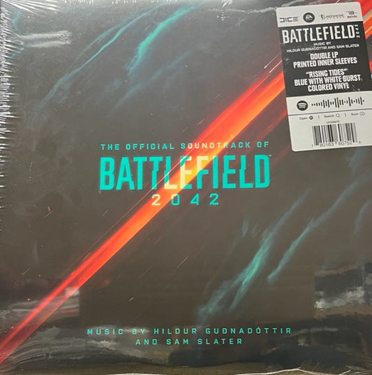 BATTLEFIELD 2042 (OFFICIAL SOUNDTRACK) RISING TIDES 'BLUE W/ WHITE BURST VINYL