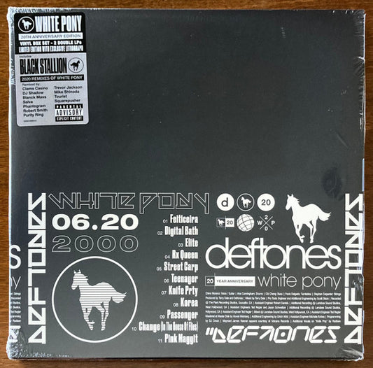 WHITE PONY (20TH ANNIVERSARY DLX EDITION) (INDIE 4LP BOXSET)