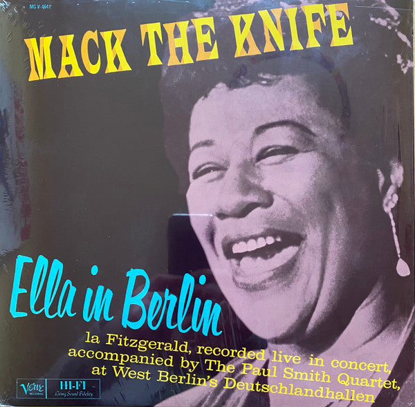 MACK THE KNIFE ELLA IN BERLIN (LP)