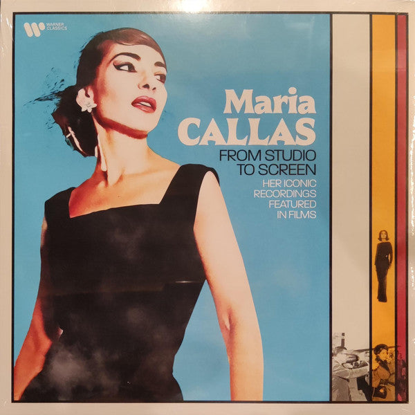 MARIA CALLAS FROM STUDIO TO SCREEN - HER ICONIC RECORDINGS FEATURED IN FILMS (LP)