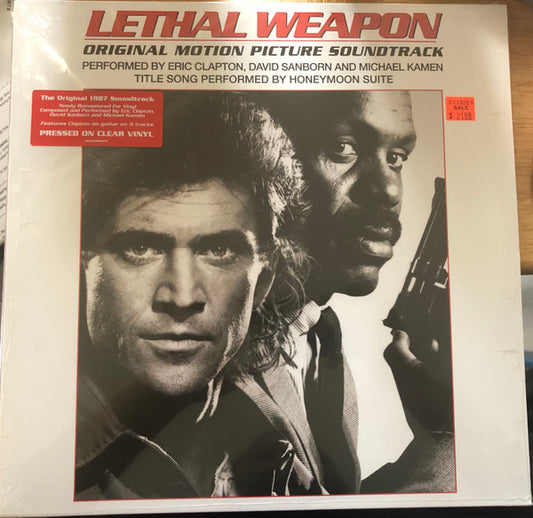 CLAPTON, SANBORN, KAMEN. LETHAL WEAPON ORIGINAL MOTION PICTURE SOUNDTRACK