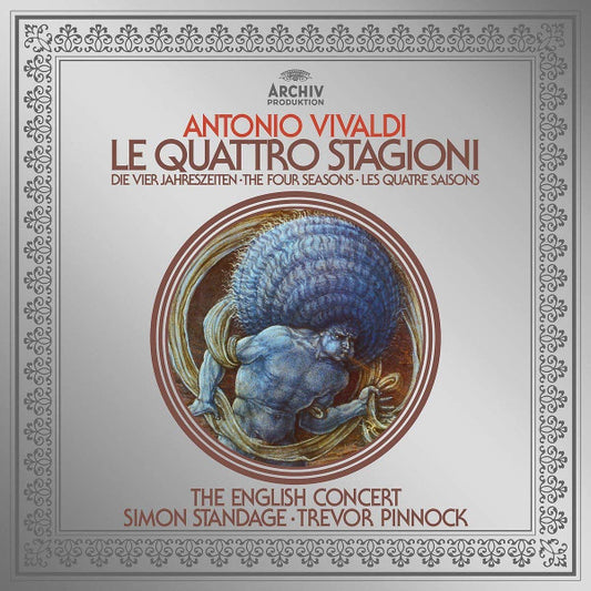 SIMON STANDAGE & THE ENGLISH CONERT & TREVOR PINNOCK VIVALDI: THE FOUR SEASON (LP)