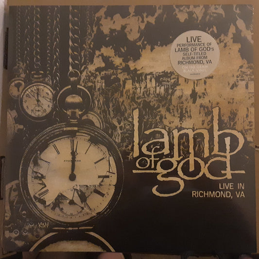 LAMB OF GOD: LIVE IN RICHMOND, VA