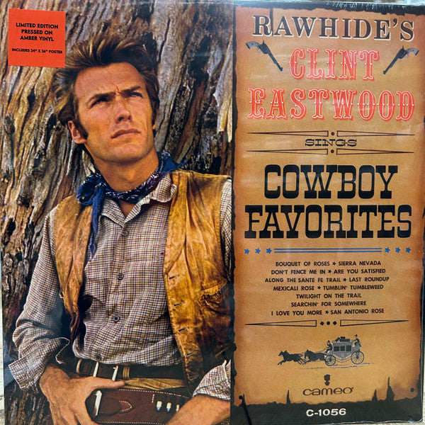 RAWHIDE'S CLINT EASTWOOD SINGS COWBOY FAVORITES (LP)