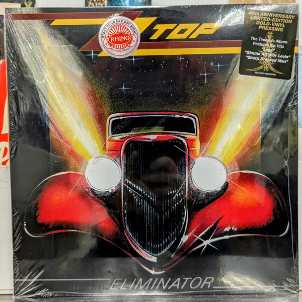 ZZ TOP ELIMINATOR (40TH ANNIVERSARY / SYEOR 23 EX) [GOLD NUGGET VINYL]