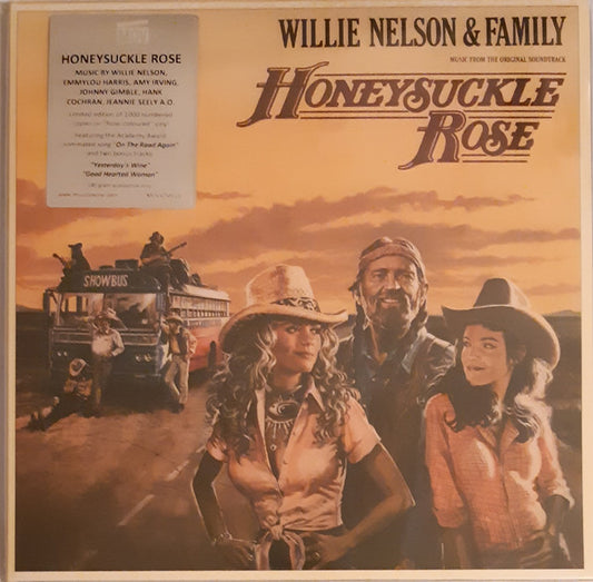 WILLIE NELSON HONEYSUCKLE ROSE (ROSE COLOURED VINYL)