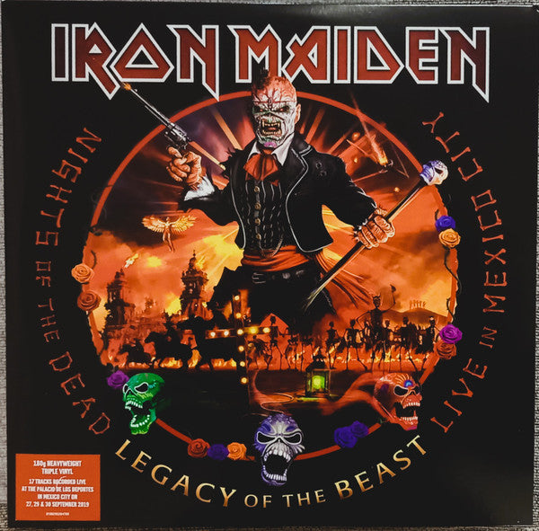 IRON MAIDEN NIGHTS OF THE DEAD, LEGACY OF THE BEAST: LIVE IN MEXICO CITY