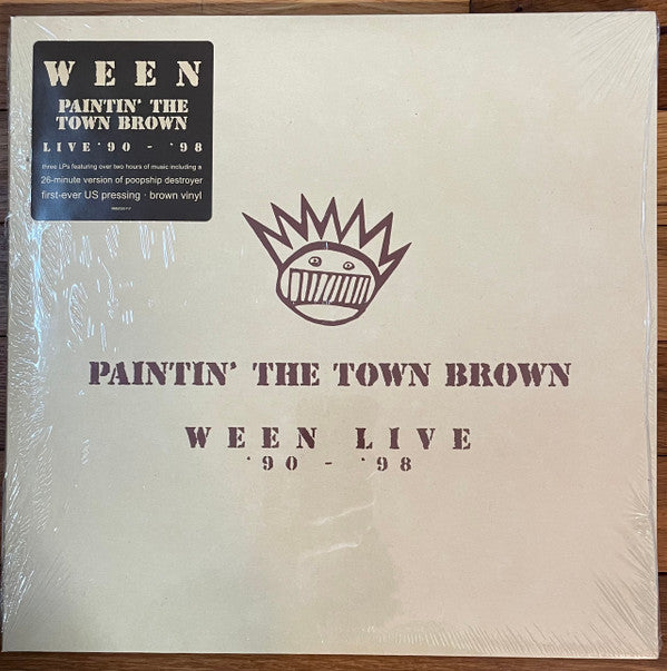 PAINTIN' THE TOWN BROWN: WEEN LIVE 1990-1998 (3LP)