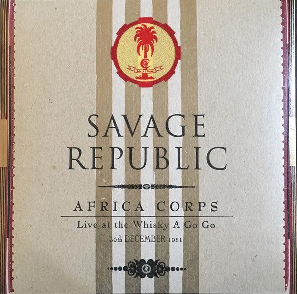 SAVAGE REPUBLIC AFRICA CORPS LIVE AT THE WHISKY A GO GO 30TH DECEMBER 1981