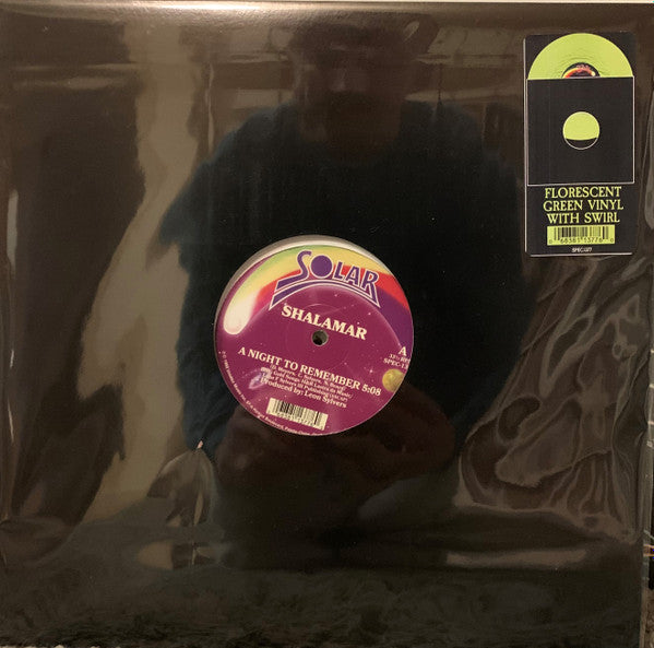 A NIGHT TO REMEMBER/ MAKE THAT MOVE (FLORESCENT GREEN WITH SWIRL VINYL)