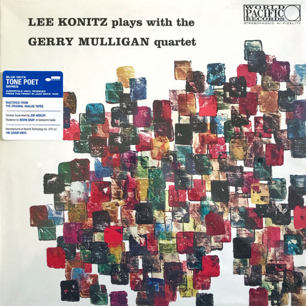 LEE KONITZ PLAYS WITH THE GERRY MULLIGAN QUARTET (BLE NOTE TONE POET SERIES) (LP)