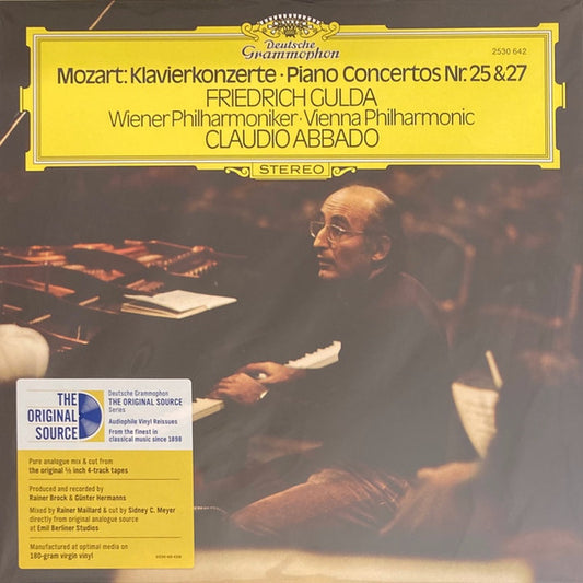 MOZART: PIANO CONCERTOS NOS. 25 & 27 (2LP)