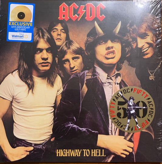 HIGHWAY TO HELL (50TH ANNIVERSARY GOLD COLOR VINYL)