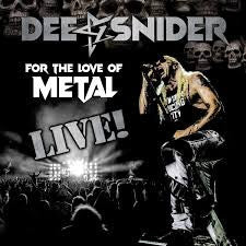 FOR THE LOVE OF METAL - LIVE (2LP + DVD)