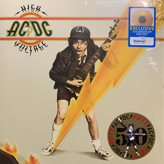 HIGH VOLTAGE (50TH ANNIVERSARY GOLD COLOR VINYL)