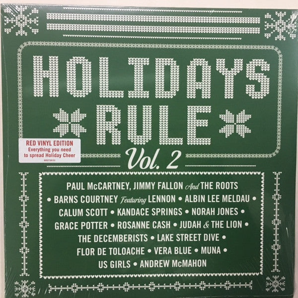 HOLIDAYS RULE VOL. 2 (RED VINYL EDITION)