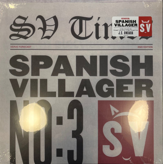 SPANISH VILLAGER NO.3 (LP/BLACK)