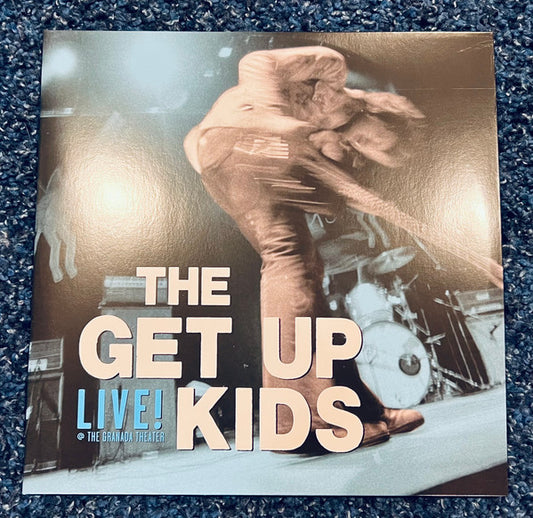 THE GET UP KIDS LIVE AT THE GRANADA THEATRE (LTD. ED. LIGHT BLUE W/RED SPLATTER)(2LP)