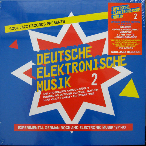 SOUL JAZZ RECORDS PRESENTS DEUTSCHE ELEKTRONISCHE MUSIK 2 SPECIAL BOX EDITION [4 LP VINYL]