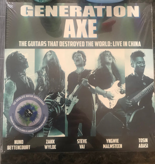 GENERATION AXE: GUITARS THAT DESTROYED THAT WORLD (SPLATTER COLOR LP)