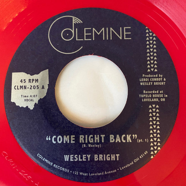 COME RIGHT BACK (OPAQUE RED)