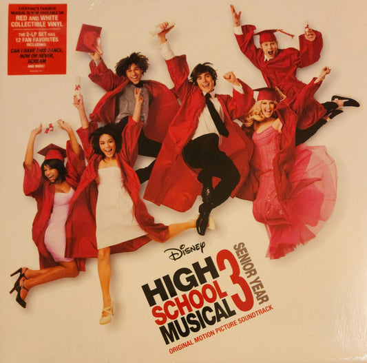 OST HIGH SCHOOL MUSICAL 3: SENIOR YEAR (2LP APPLE & WHITE VINYL)