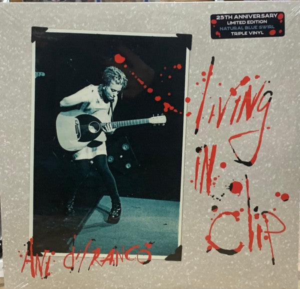 LIVING IN CLIP (25TH ANNIVERSARY CLEARWATER BLUE SWIRL)