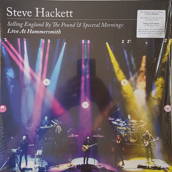 STEVE HACKETT SELLING ENGLAND BY THE POUND & SPECTRAL MORNINGS: LIVE AT HAMMERSMITH