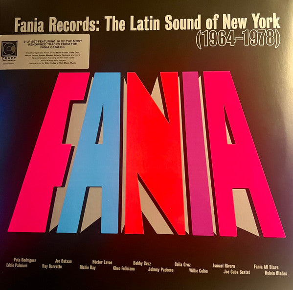 FANIA RECORDS: THE LATIN SOUND OF NEW YORK (1964-1978) (2LP)