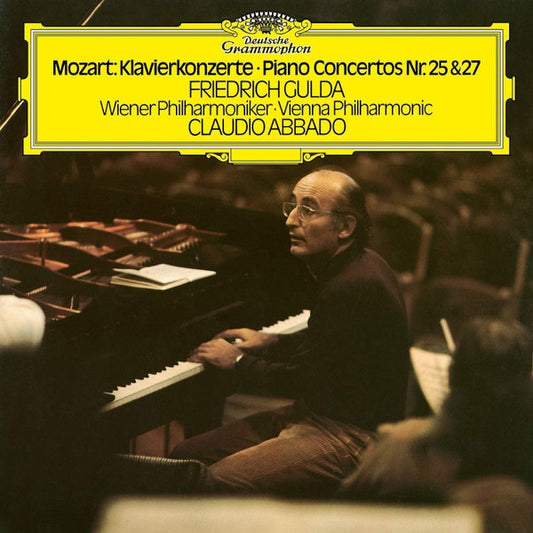 FRIEDRICH GULDA, CLAUDIO ABBADO, WIENER PHILHARMONIKER MOZART PIANO CONCERTOS (2LP