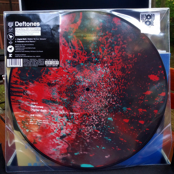 RSD 2021 - DIGITAL BATH (TELEFON TEL AVIV VERSION) / FEITICEIRA (ARCA REMIX) (1 - 4 COLOUR PICTURE DISC)