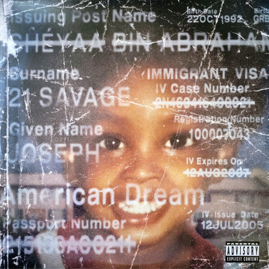 21 SAVAGE AMERICAN DREAM (TRANSLUCENT RED VINYL)