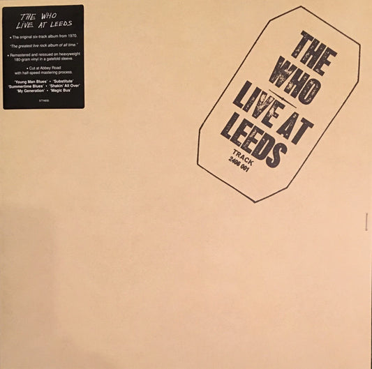 LIVE AT LEEDS (LP)