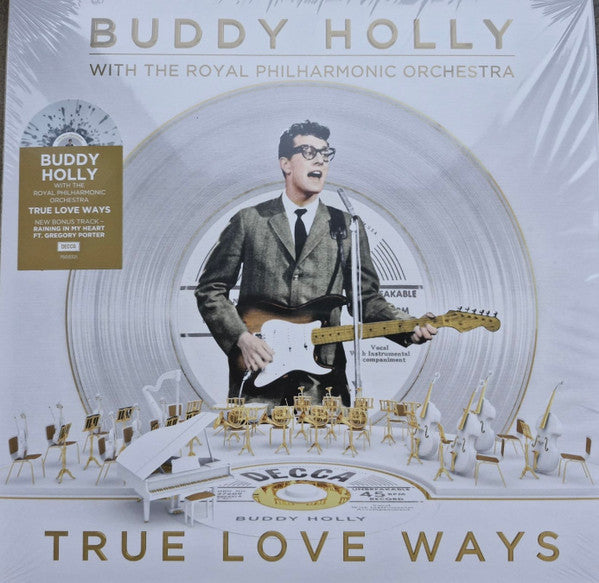 BUDDY HOLLY & THE ROYAL PHILHARMONIC ORCHESTRA: TRUE LOVE WAYS (SPLATTER VINYL)