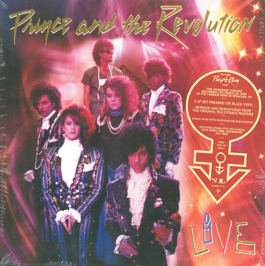 PRINCE & THE REVOLUTION LIVE (BLACK VINYL)