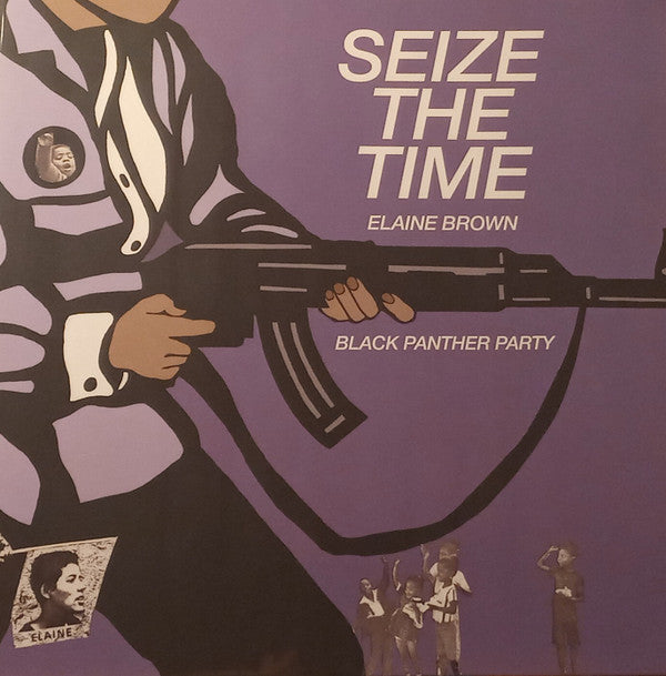 SEIZE THE TIME - BLACK PANTHER PARTY (INDIE EXCLUSIVE-WHITE MARBLE VINYL)