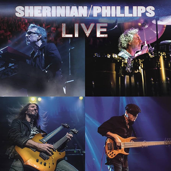 SHERINIAN/PHILLIPS LIVE/BLACK LP