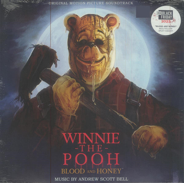 BF 2023 - WINNIE THE POOH: BLOOD AND HONEY (OST) (ISOTOPE EXCLUSIVE BLOOD & HONEY SPLIT COLOUR VINYL)