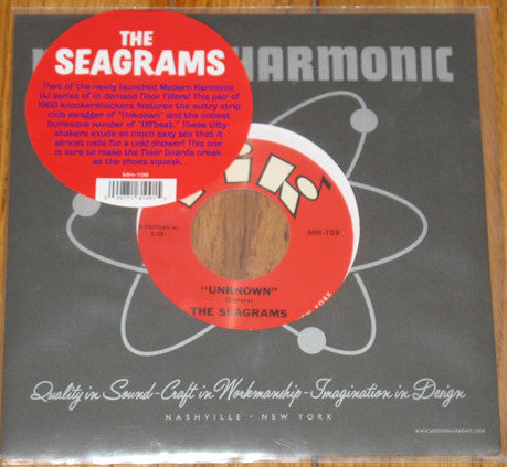 SEAGRAMS, THE UNKNOWN / OFF BEAT (COLOR VINYL)