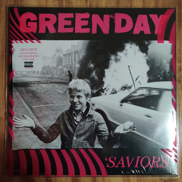 SAVIORS (INDIE EXCLUSIVE BLACK & PINK VINYL)