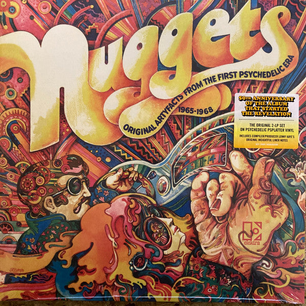 NUGGETS: ORIGINAL ARTYFACTS FROM THE FIRST PSYCHEDELIC ERA (1965-1968) [SYEOR24] (2LP PSYCHEDELIC COLOR VINYL)