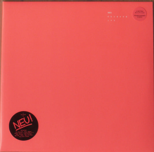 RSD 2024 - A TRIBUTE TO NEU! (TRANSPARENT VINYL) (RSD UK)