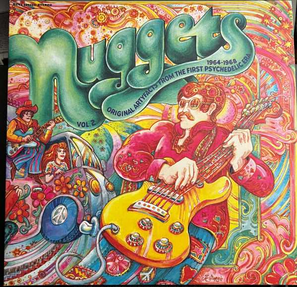 NUGGETS: ORIGINAL ARTYFACTS FROM THE FIRST PSYCHEDELIC ERA VOL. 2 (1965-1968) [SYEOR24] (2LP PSYCHEDELIC COLOR VINYL)