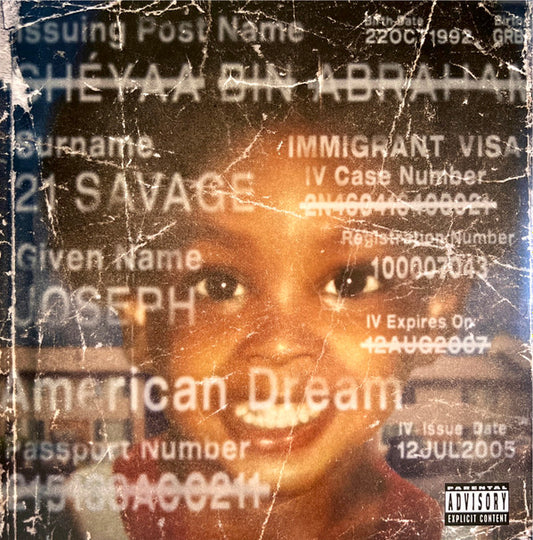 21 SAVAGE AMERICAN DREAM