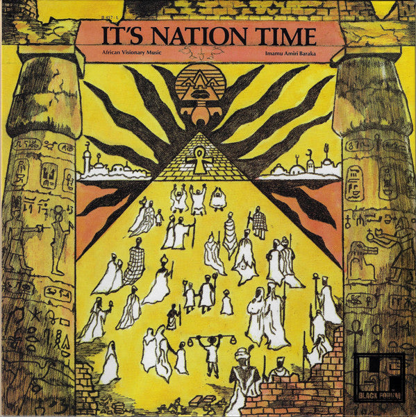 VARIOUS ARTISTS IT'S NATION TIME: AFRICAN VISIONARY MUSIC (LP)