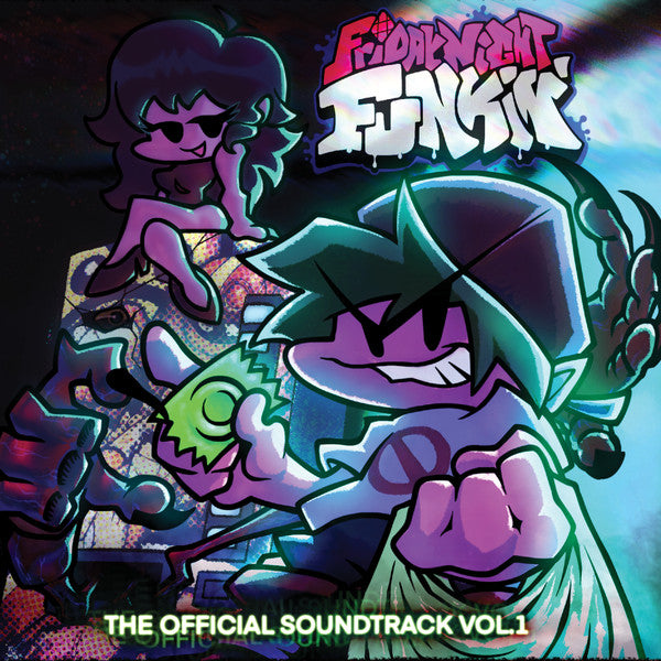 FRIDAY NIGHT FUNKIN' OFFICIAL SOUNDTRACK VOL.1 (PURPLE & MAGENTA W/BLUE SPLATTER LP)