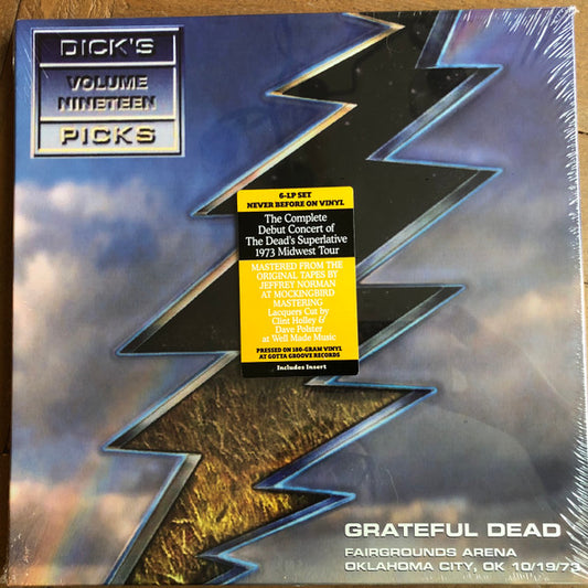 DICK’S PICKS VOL. 19—10/19/73 OKLAHOMA CITY FAIRGROUNDS ARENA, OKLAHOMA CITY, OK (LIMITED, HAND-NUMBERED, 180-GRAM 6-LP VINYL EDITION)