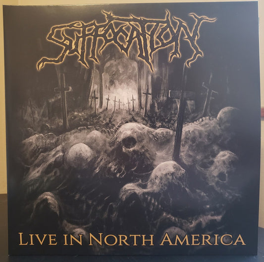 SUFFOCATION LIVE IN NORTH AMERICA (2LP-INDIE EXCLUSIVE/GOLD & BLACK SPLATTER)