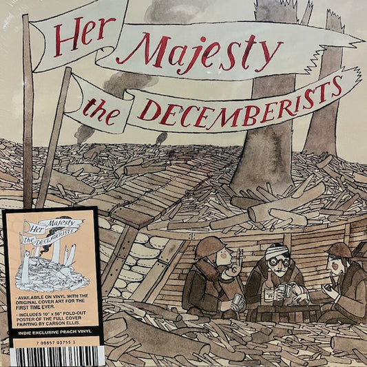 HER MAJESTY THE DECEMBERISTS (INDIE EXCLUSIVE, PEACH VINYL)